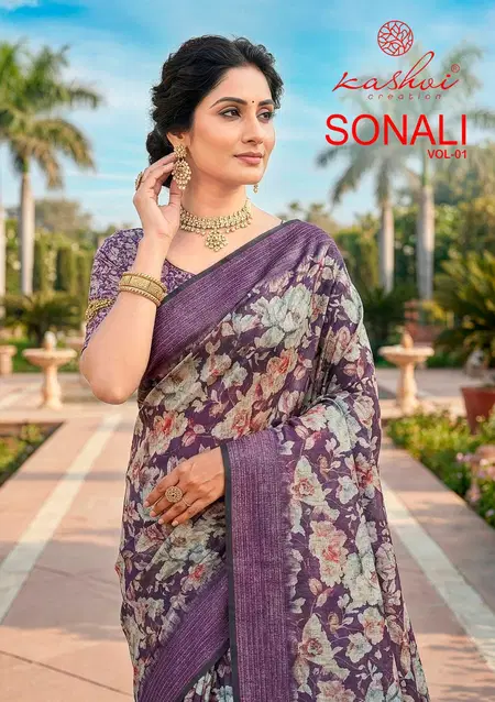 Sonali Vol 1 By Kashvi Black Vichitra Uniform Saree Wholesalers In Surat
